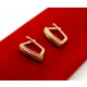 Złote kolczyki Pr.585 W:3,15gr Dł:1,5cm