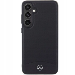 Plecki Mercedes do Samsung Galaxy S24 Leather Textured & Plain czarny