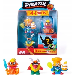 MagicBox - Piratix seria 2 - Shark Treasure - 4-PACK - zestaw 4 figurek