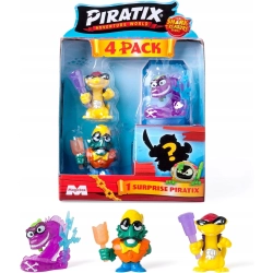 MagicBox - Piratix seria 2 - Shark Treasure - 4-PACK - zestaw 4 figurek