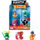 MagicBox - Piratix seria 2 - Shark Treasure - 4-PACK - zestaw 4 figurek