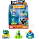 MagicBox - Piratix seria 2 - Shark Treasure - 4-PACK - zestaw 4 figurek
