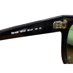 Okulary Ray-Ban RB4428 Czarne/zielona soczewka