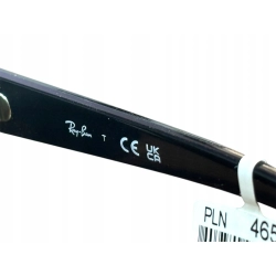 Okulary Ray-Ban RB4428 Czarne/zielona soczewka