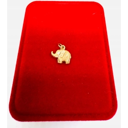 Złota Zawieszka Słonik Pr. 585