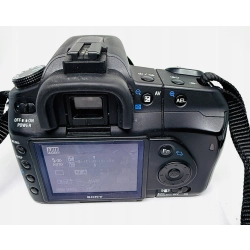 Lustrzanka Sony Alpha DSLR-A200K korpus + obiektyw ZESTAW