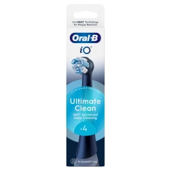 4x Końcówka do szczoteczki magnetycznej Oral-b iO Ultimate Clean Black