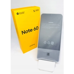 NIEUŻYWANY Smartfon realme Note 60 6 GB / 128 GB 4G (LTE) czarny KOMPLET