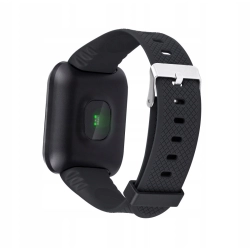 TRACER SMARTWATCH T-WATCH ZEGAREK OPASKA SPORTOWA NOWA czarna