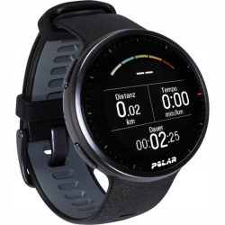 Zegarek sportowy Polar Vantage V2 czarny + Pasek Polar Vantage V2 różowy
