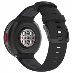 Zegarek sportowy Polar Vantage V2 czarny + Pasek Polar Vantage V2 różowy