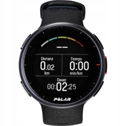 Zegarek sportowy Polar Vantage V2 czarny + Pasek Polar Vantage V2 różowy