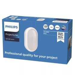 Kinkiet ogrodowy Philips biały zintegrowane źródło LED 15 W