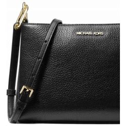 Michael Kors Trisha potrójna skórzana torba NA RAMIE ROZM M NÓWKA