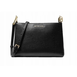 Michael Kors Trisha potrójna skórzana torba NA RAMIE ROZM M NÓWKA