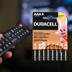 Bateria alkaliczna Duracell AAA (R3) 8 szt.