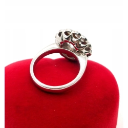 Platynowy pierścionek z Diamentami 3,31ct Roz.12,5 InterSKLEP