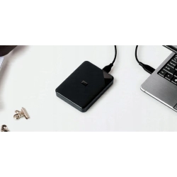 Dysk zewnętrzny HDD WD Elements SE 4TB Czarny (WDBJRT0040BBK-WESN)