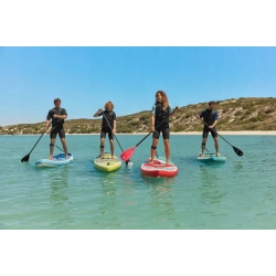 DESKA SUP F2 DWUKOMOROWA POMPOWANA STAND UP PADDLE AKCESORIA ZESTAW 305cm