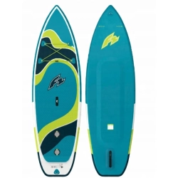 DESKA SUP F2 DWUKOMOROWA POMPOWANA STAND UP PADDLE AKCESORIA ZESTAW 305cm