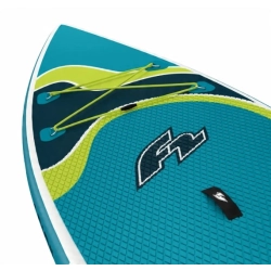 DESKA SUP F2 DWUKOMOROWA POMPOWANA STAND UP PADDLE AKCESORIA ZESTAW 305cm