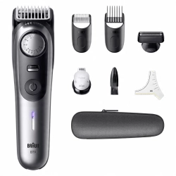 Braun Series 9 BT9520 Trymer do zarostu, +7 przyborów barbera, 50 ustawień