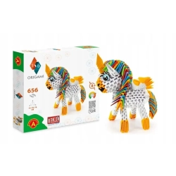 Papier do Origami 3D Jednorożec zestaw kreatywny