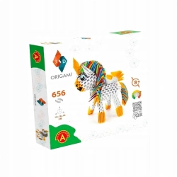 Papier do Origami 3D Jednorożec zestaw kreatywny