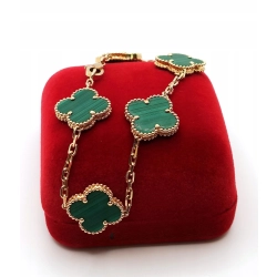 Złota bransoletka Van Cleef Vintage Alhambra & Arpels 18K , 18,5 cm