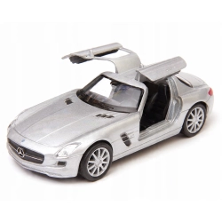 Mercedes-Benz SLS AMG 1:34-39 WELLY srebrny