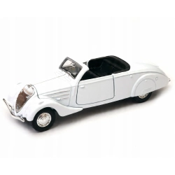 Peugeot 402 1938 open top 1:34 39 model WELLY biały