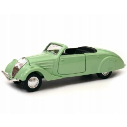 Peugeot 402 1938 open top 1:34 39 model WELLY biały