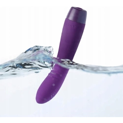AMORELIE WIBRATOR silikonowy, wodoodporny 14 cm OKAZJA