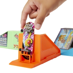 HOT WHEELS SKATE ZESTAW TOR ARCADE SKATEPARK DESKOROLKA I BUTY FINGERBOARD