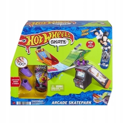 HOT WHEELS SKATE ZESTAW TOR ARCADE SKATEPARK DESKOROLKA I BUTY FINGERBOARD