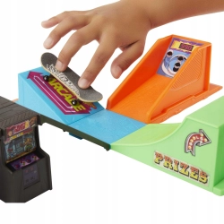 HOT WHEELS SKATE ZESTAW TOR ARCADE SKATEPARK DESKOROLKA I BUTY FINGERBOARD