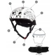 Kask Dziecięcy sportowy okrągły na Rower Rolki Regulowany 52-56cm SPIDERMAN