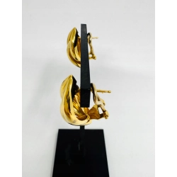 Piękne Złote Kolczyki Pr. 750 W. 5,75g
