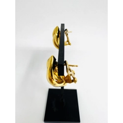 Piękne Złote Kolczyki Pr. 750 W. 5,75g