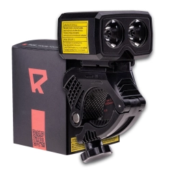 OŚWIETLENIE LATARKA LAMPKA ROWEROWA MOCNA RADVIK WALL-E 400 LUMENÓW