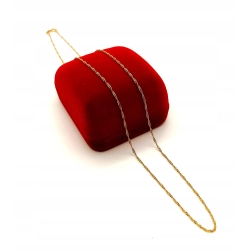 Złoty łańcuszek Singapur Pr.585 W:1,27gr Dł:45,5cm InterSKLEP