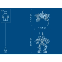 LEGO NINJAGO Mech-samuraj 70665 OPIS