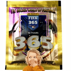 PANINI FIFA 365 2025 STICKERS - SASZETKA Z NAKLEJKAMI