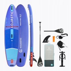 Deska do pływania SUP AQUASTIC Perth Pro 340 cm WIOSŁO POMPKA OPIS