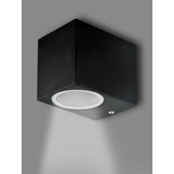 Kinkiet ogrodowy Polux czarny GU10 10 W