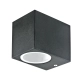 Kinkiet ogrodowy Polux czarny GU10 10 W