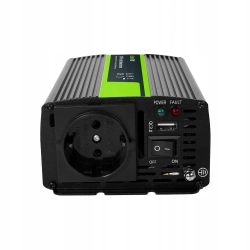 Przetwornica samochodowa Green Cell inwerter napięcia 12V 500W 1000W USB