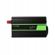 Przetwornica samochodowa Green Cell inwerter napięcia 12V 500W 1000W USB