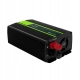 Przetwornica samochodowa Green Cell inwerter napięcia 12V 500W 1000W USB