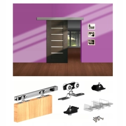HERKULES HS120cm - System do Drzwi przesuwnych przejściowych 120kg
